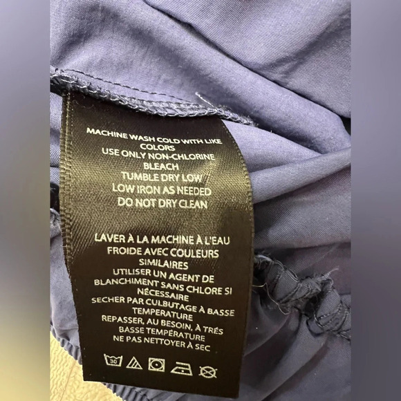 Urban Outfitters Nylon Balloon Pant Blue size 12 - Picture 12 of 13